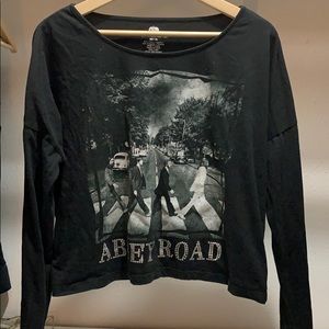 Beatles crop top